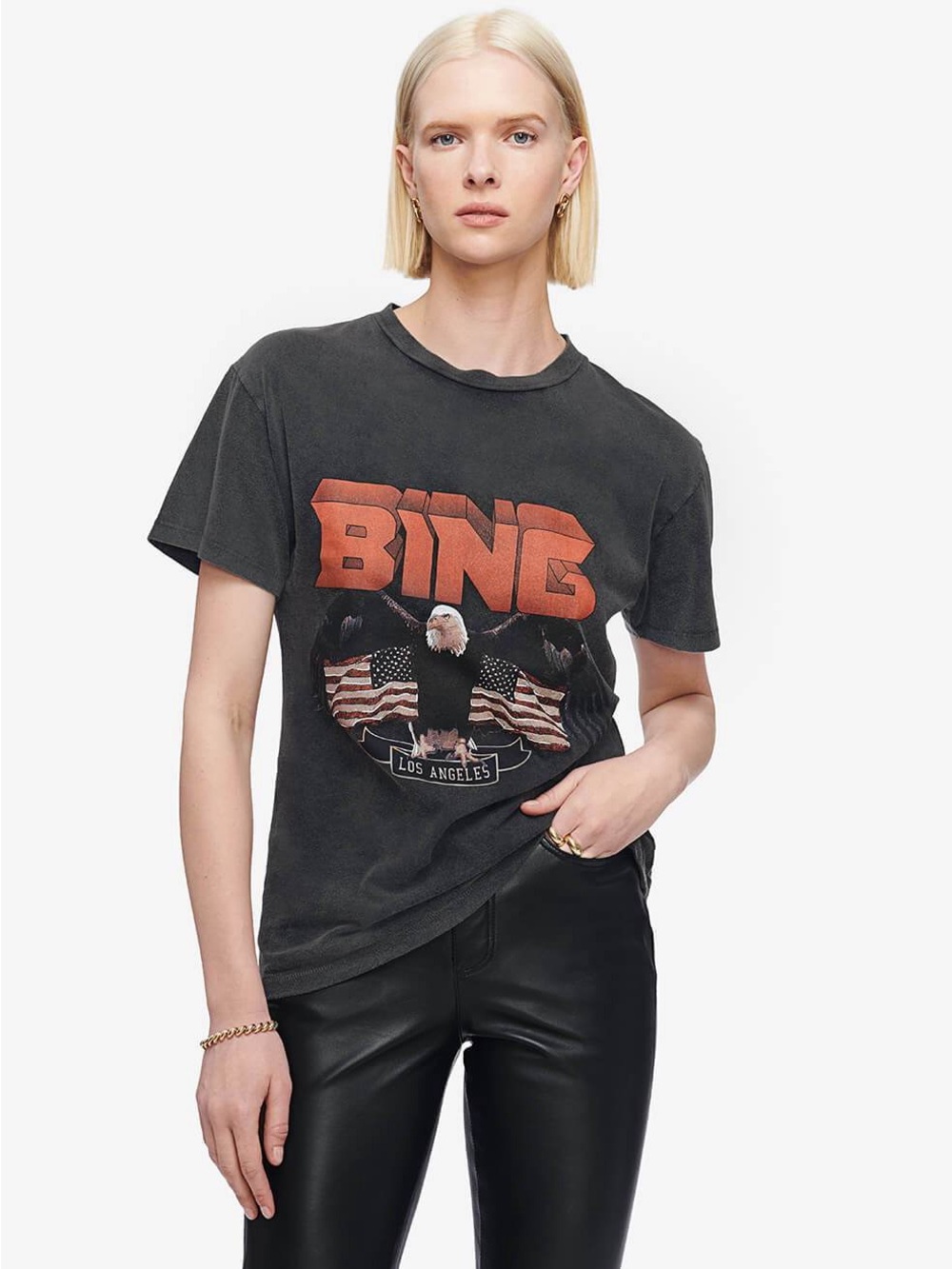 ANINE BING ‘Vintage Bing’ Graphic Tee ** pinhole
